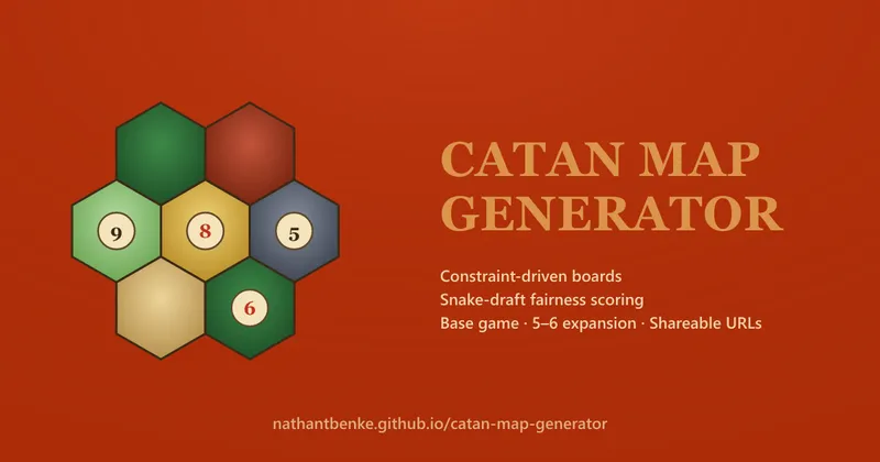 Catan Map Generator cover art