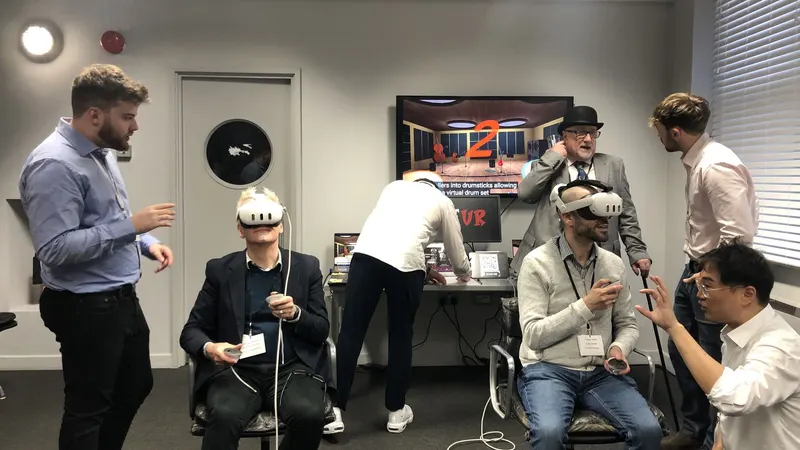 Live demo at the Innovate UK showcase