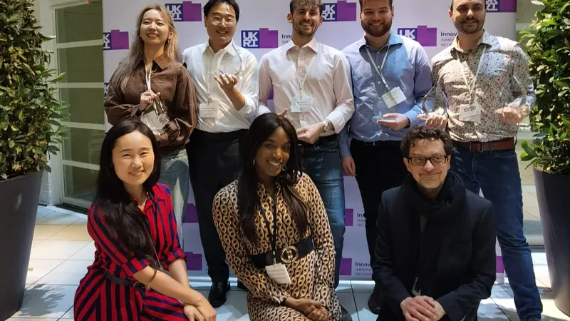 The Goldsmiths team at Innovate UK