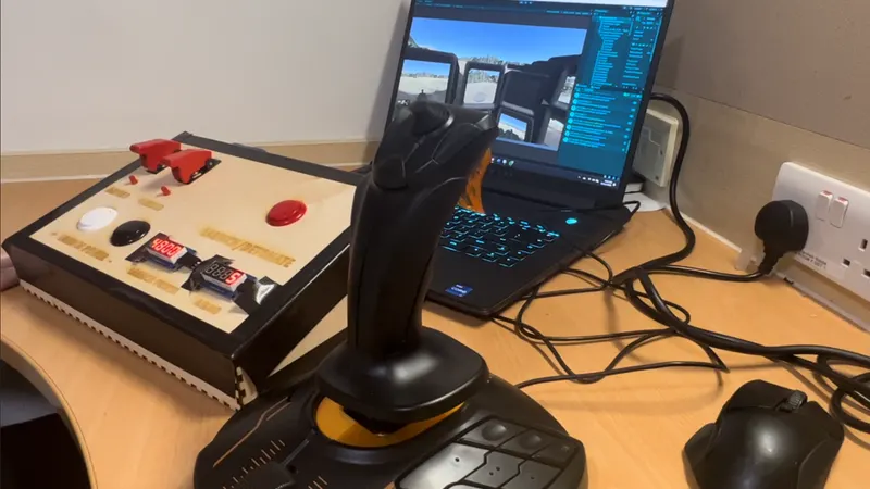 Thrustmaster HOTAS and custom Arduino controller setup